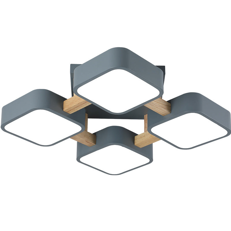 Moderne geometrische Deckenleuchte