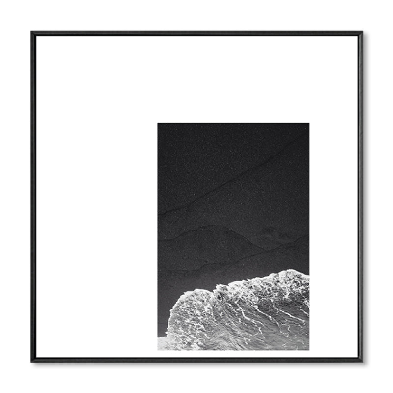 Brehn | Dunkle Retro Wandkunst Fotodruck Landschaftsleinwand für das Schlafzimmer, mehrere Größenoptionen