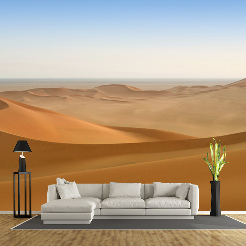 Brehn | Vaste Woestijnlandschap Wanddecoratie voor Eetkamer Natuurlijke Landschap Wandbedekking, Aangepaste Afdruk