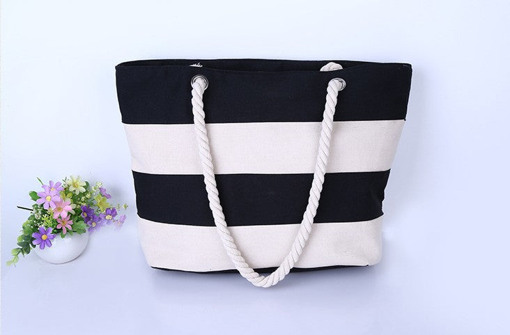 Große Segeltuch-Strandtasche Brehn