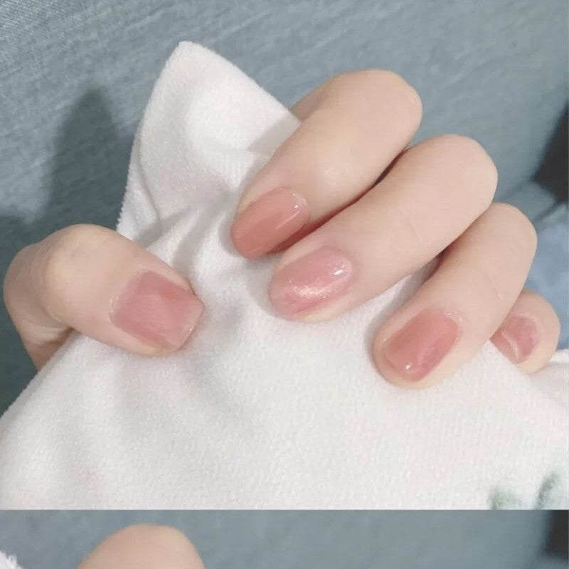 Funkelnd Glänzendes Press-On Nagelset