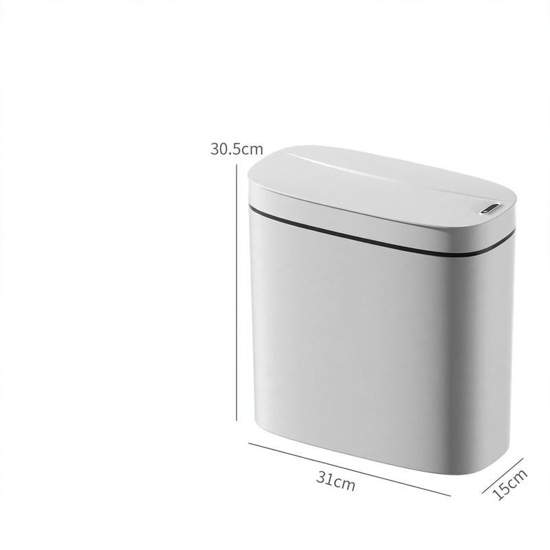 Intelligenter Sensor-Mülleimer, rund, 14 L