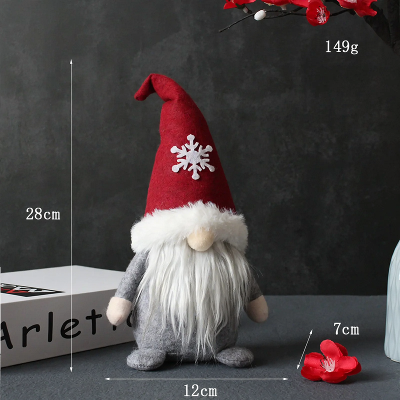 Weihnachts-Wichtel mit Motiv-Mütze