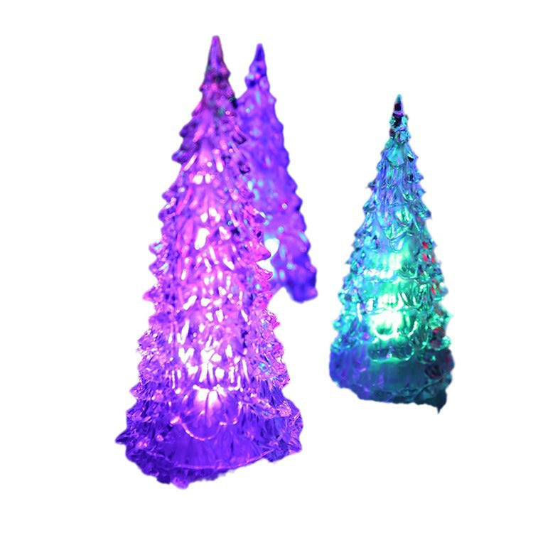 LED-Acryl-Weihnachtsbaum-Nachtlicht