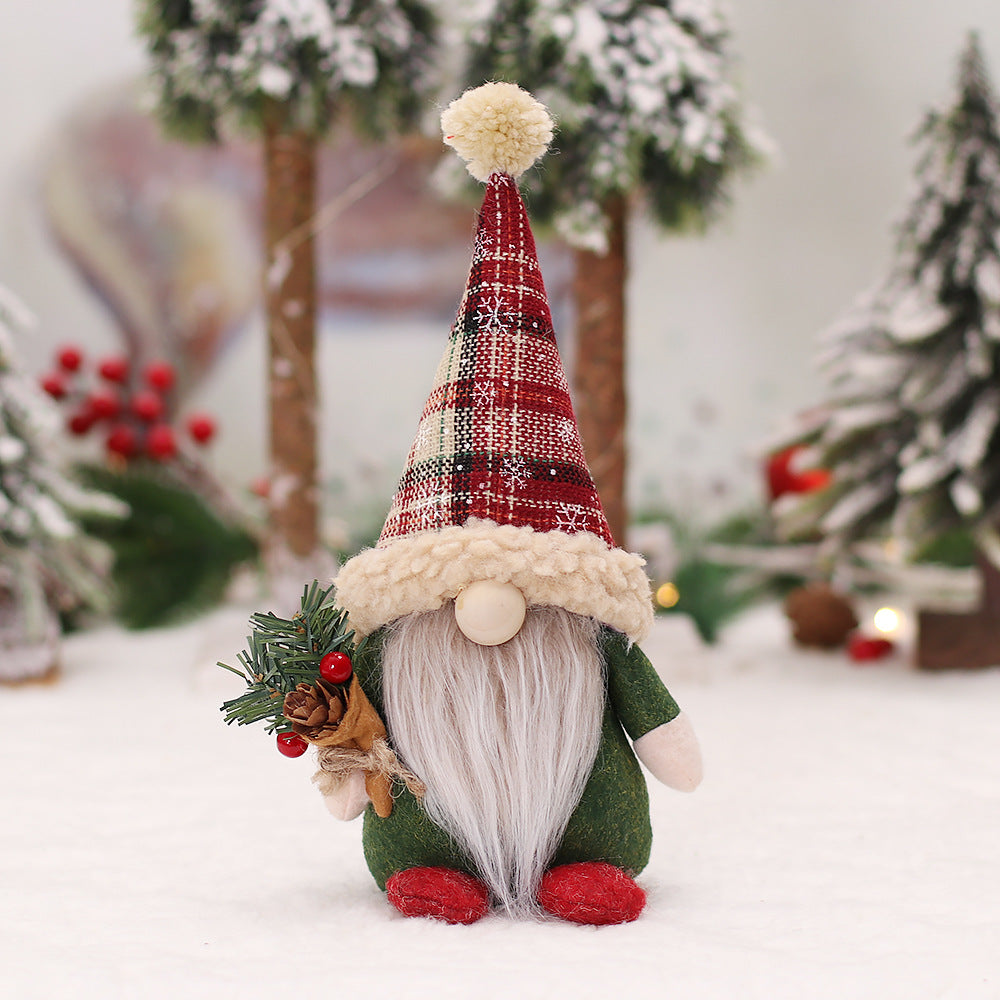 Weihnachts-Wichtel mit Geschenk
