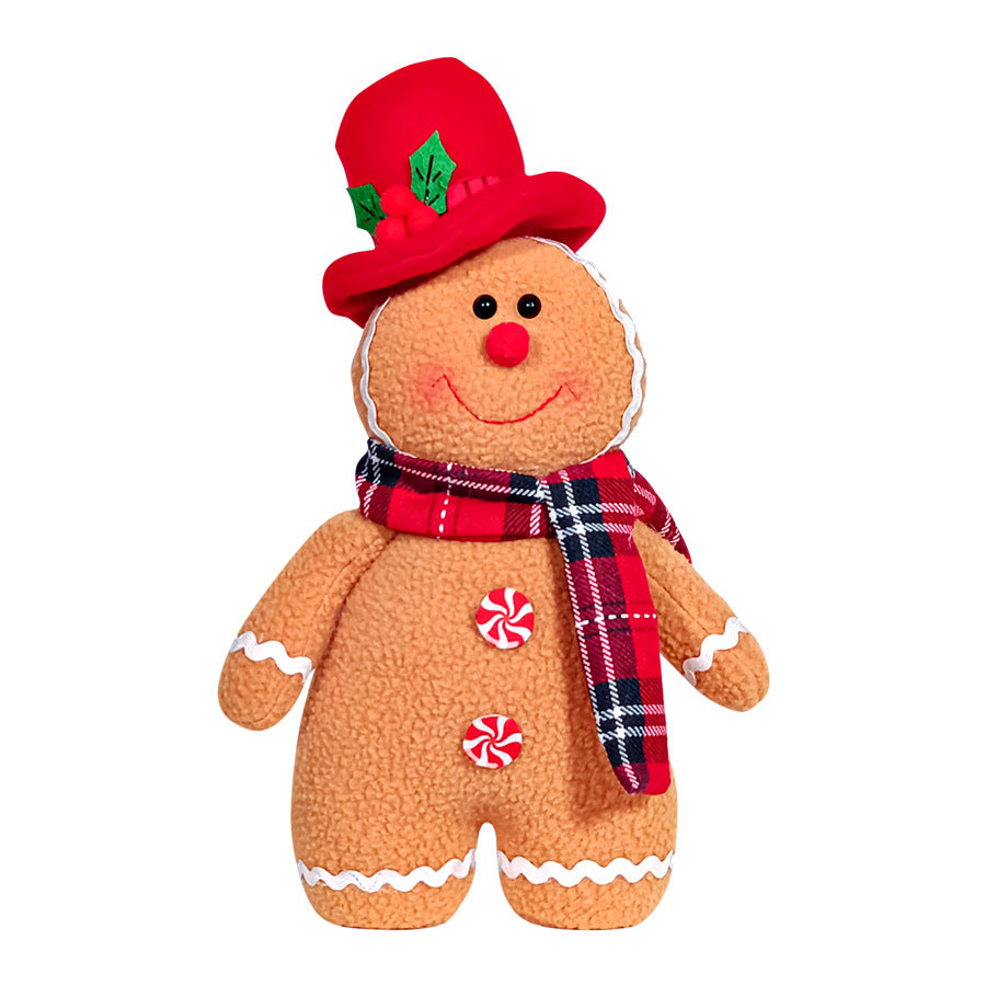Weihnachts-Stofffigur, Lebkuchenmann oder Wichtel
