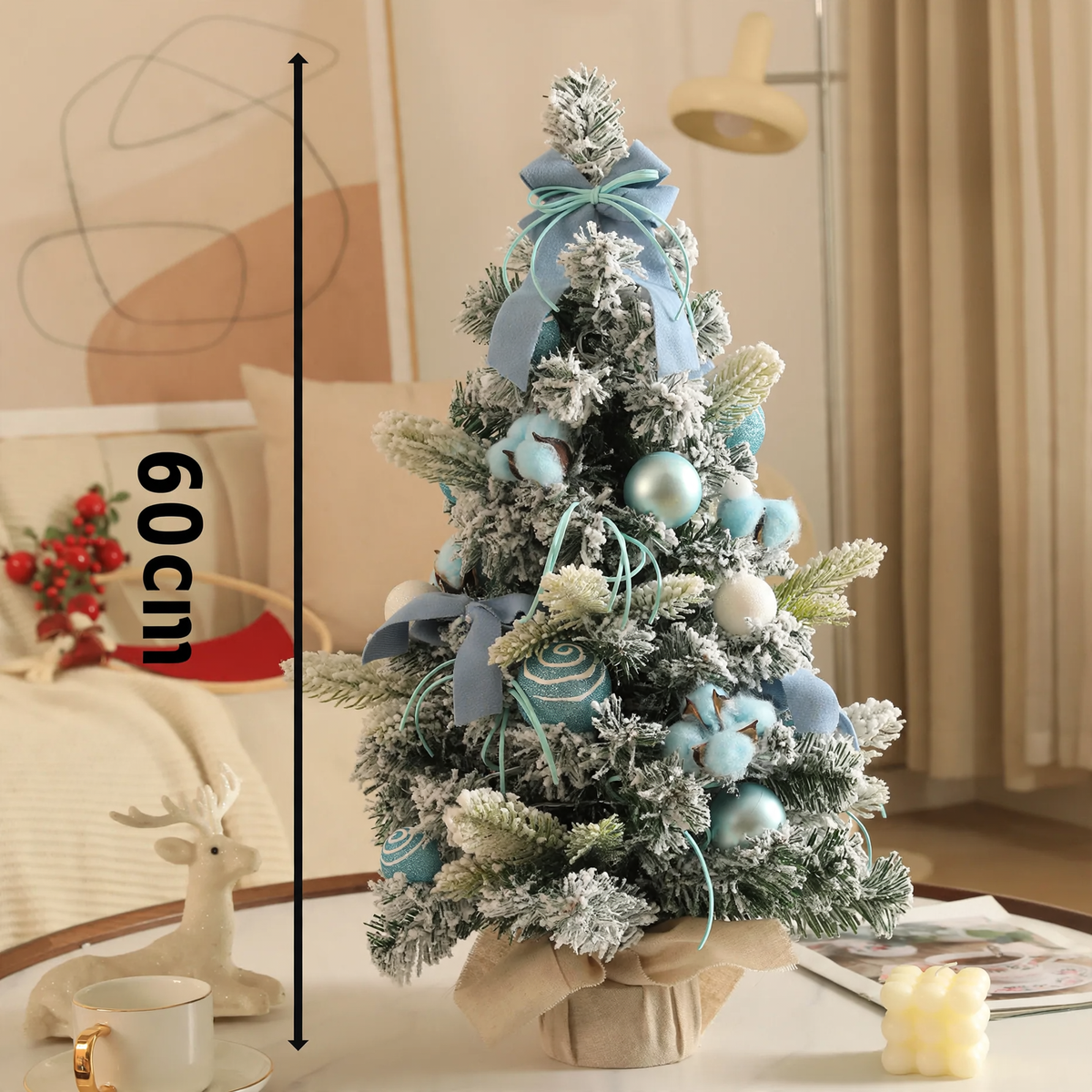 Dekorative Tisch-Weihnachtsbaum-Sets mit Beleuchtung