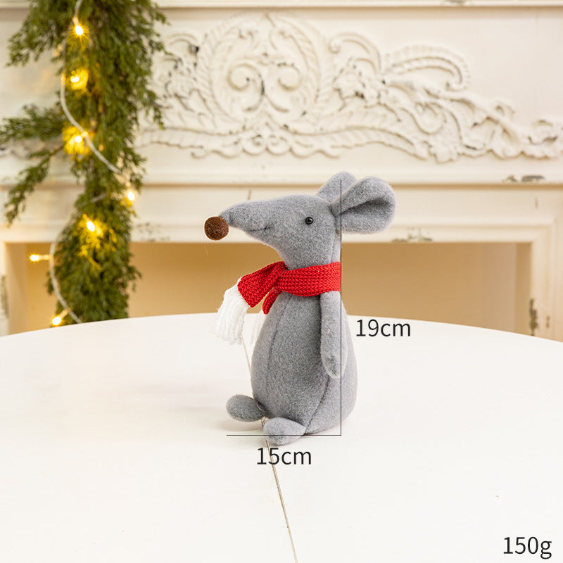 Weihnachts-Wichtel und Rentier-Figurenset