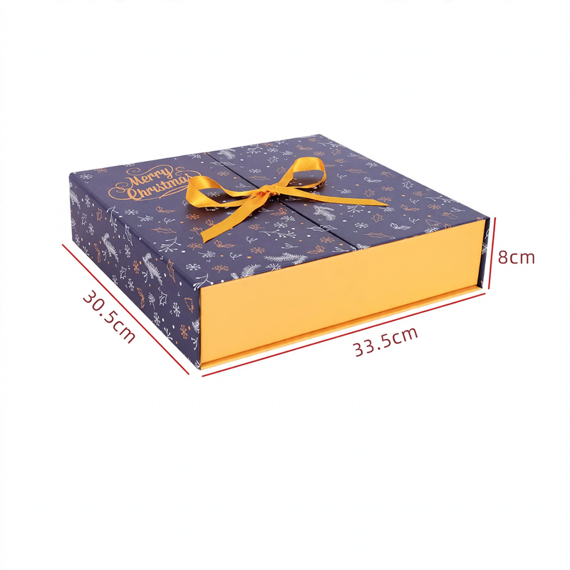 Weihnachts-Adventskalender Leerbox zum Basteln