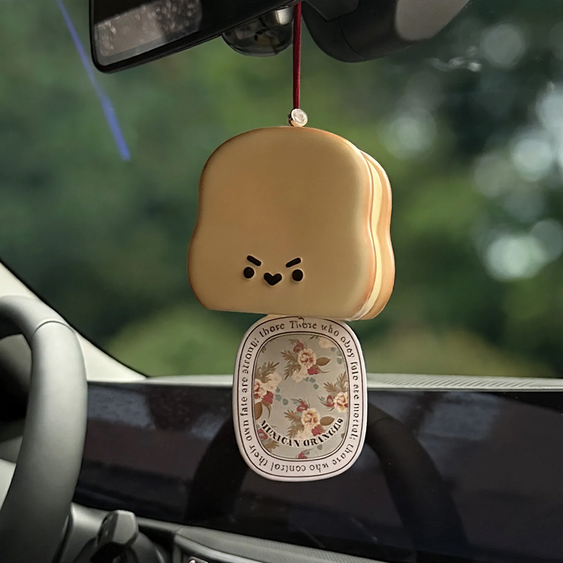 Auto-Duftanhänger, Brot-Design, Kunststoff