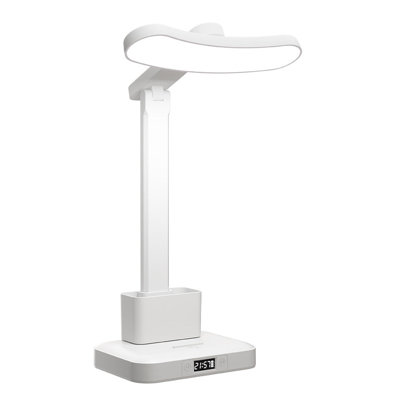 LED-Schreibtischlampe mit Stiftehalter und Augenschutz
