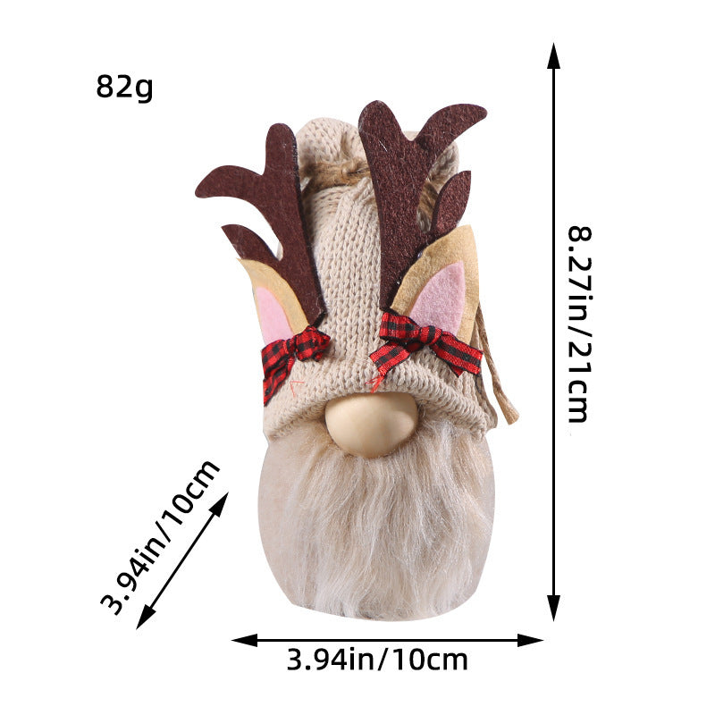 Weihnachts-Wichtel, handgeferti Stofffigur