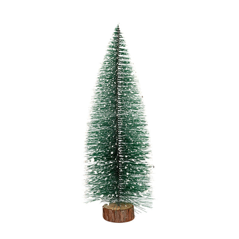 Mini-Weihnachtsbaum mit Schnee-Effekt