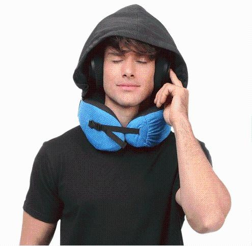 6 in 1 Ergonomisches Kapuzen-Reise-Kissen | Brehn