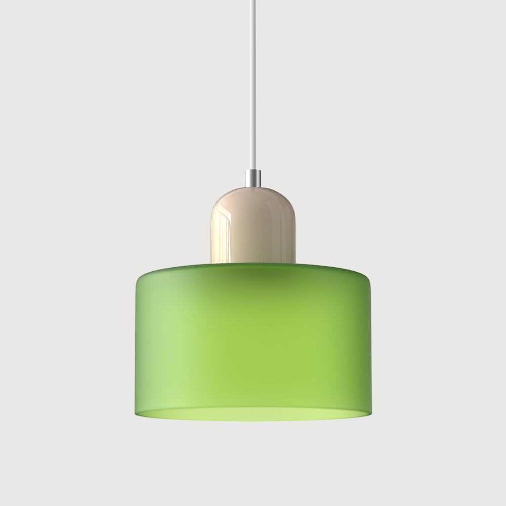 Brehn | Bauhaus Kreativ Glas Pendelleuchte - Kreatives Glas für ein elegantes Interieur