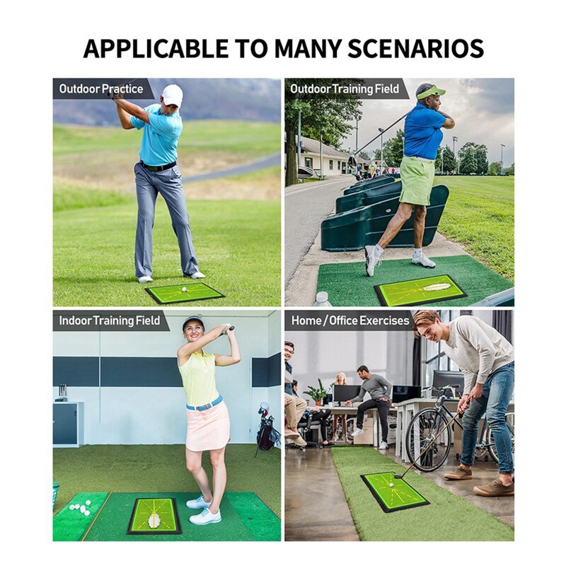 Golf Schwung Tracker Matte - Zu Hause oder im Park verwenden Brehn