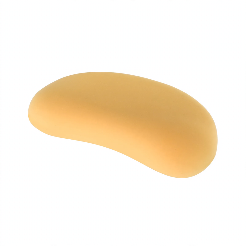 Bonbonförmiges Nackenkissen aus Gedächtnisschaum