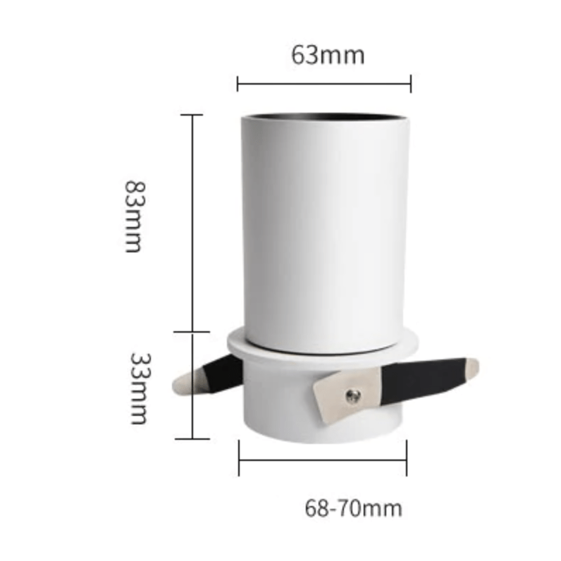 LumiSpot - Moderner verstellbarer LED-Spotlight 12W | Brehn