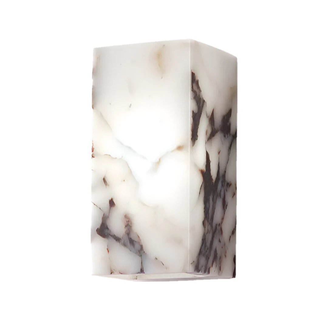 Brehn | Luxuriöse Marmor-Naturstein-Wandleuchte