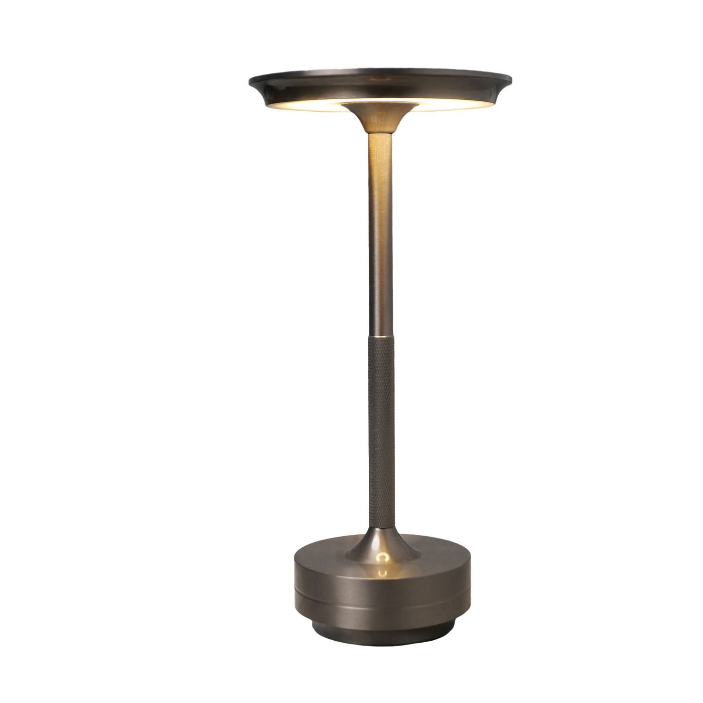 Aluminium wiederaufladbare Touch-Dimmer-Tischlampe | Brehn