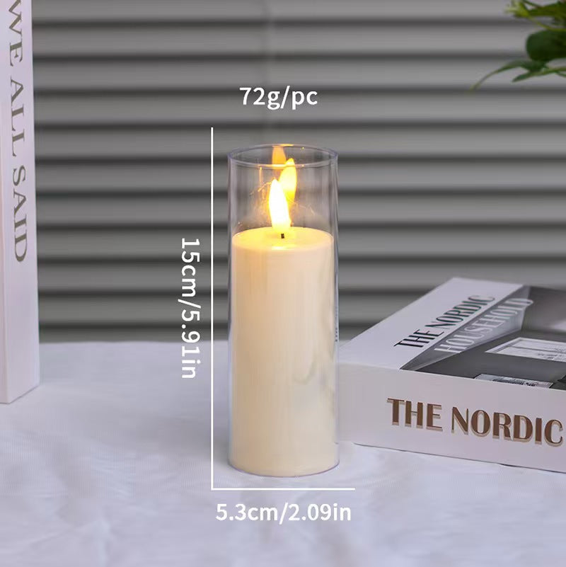LED-Echtwachs-Optik Kerzen, verschiedene Sets