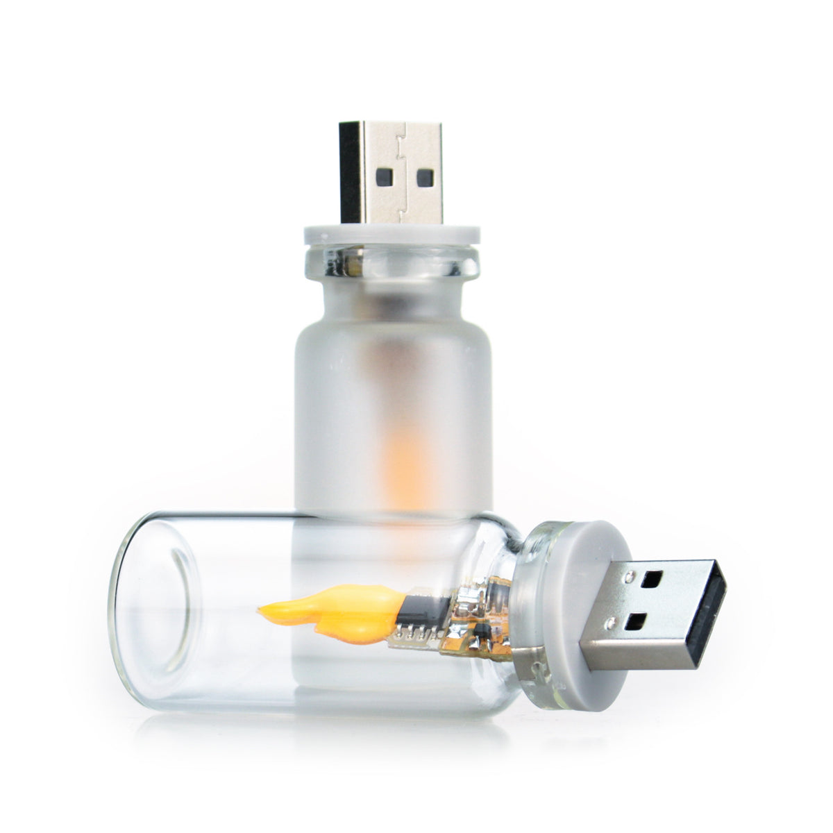 USB-LED-Flammenlicht mit Fernbedienung