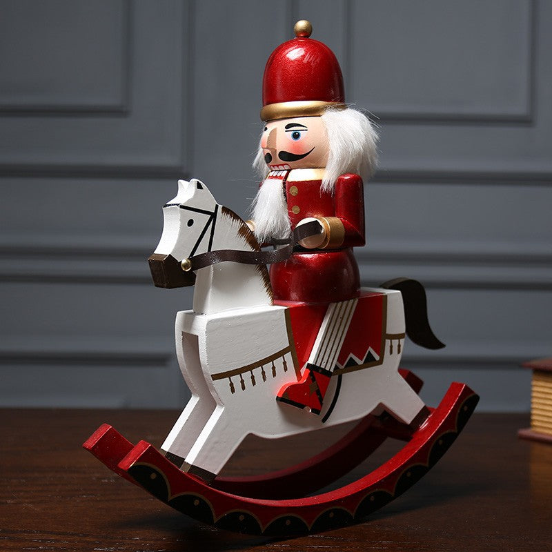 Nussknacker-Soldat, 38 cm, Holz, modern