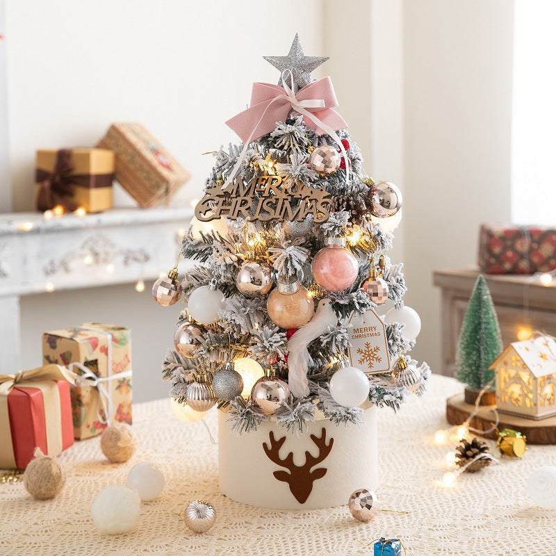 Mini-Weihnachtsbaum mit Beflockung, 45-60 cm