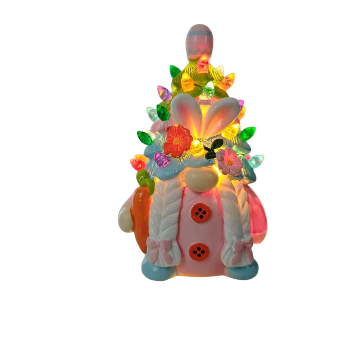 Dekorative Wichtel-Figur mit integrierter Beleuchtung