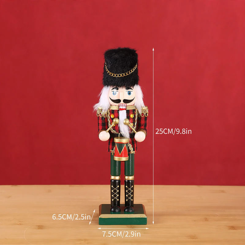 Nussknacker-Figur aus Holz, 25 cm, europäischer Stil