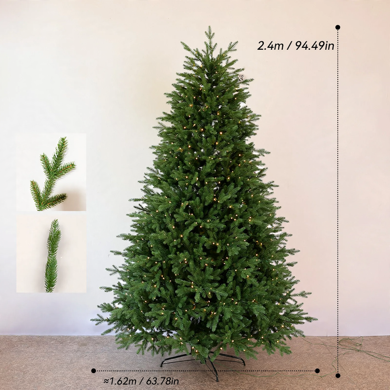 Hochwertiger PE-Weihnachtsbaum, verschiedene Größen