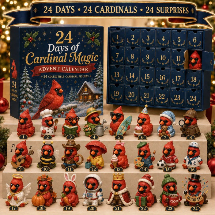 Magischer Tier-Adventskalender aus Acryl