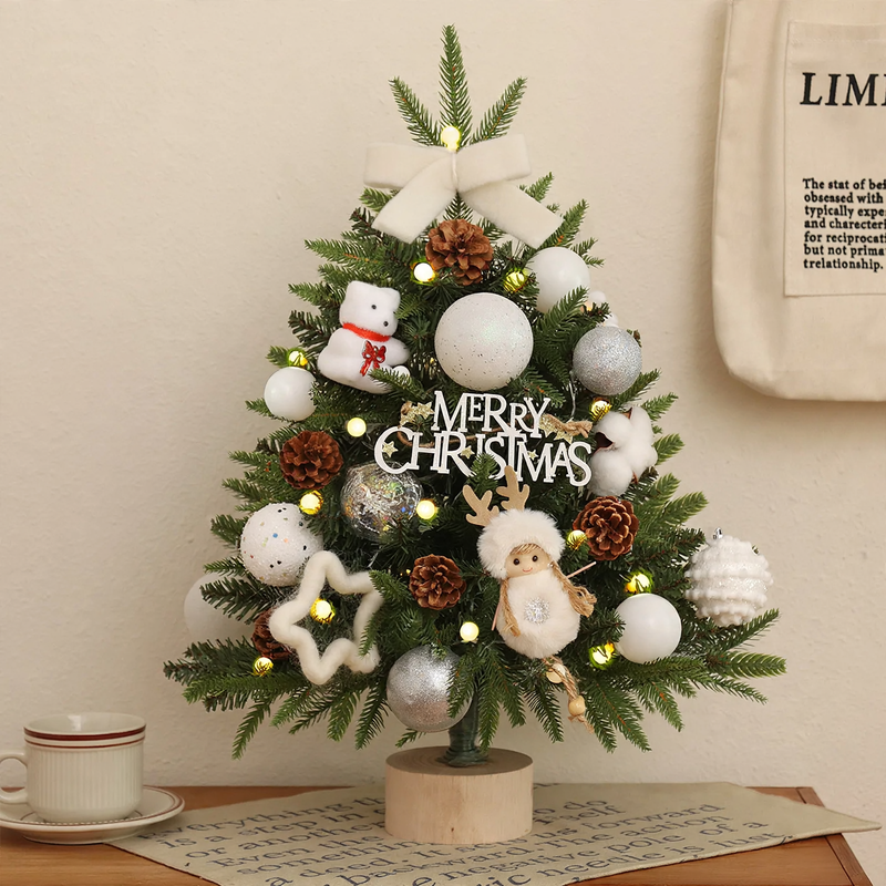 Künstlicher Mini-Weihnachtsbaum, 45-60 cm, PE-Mix