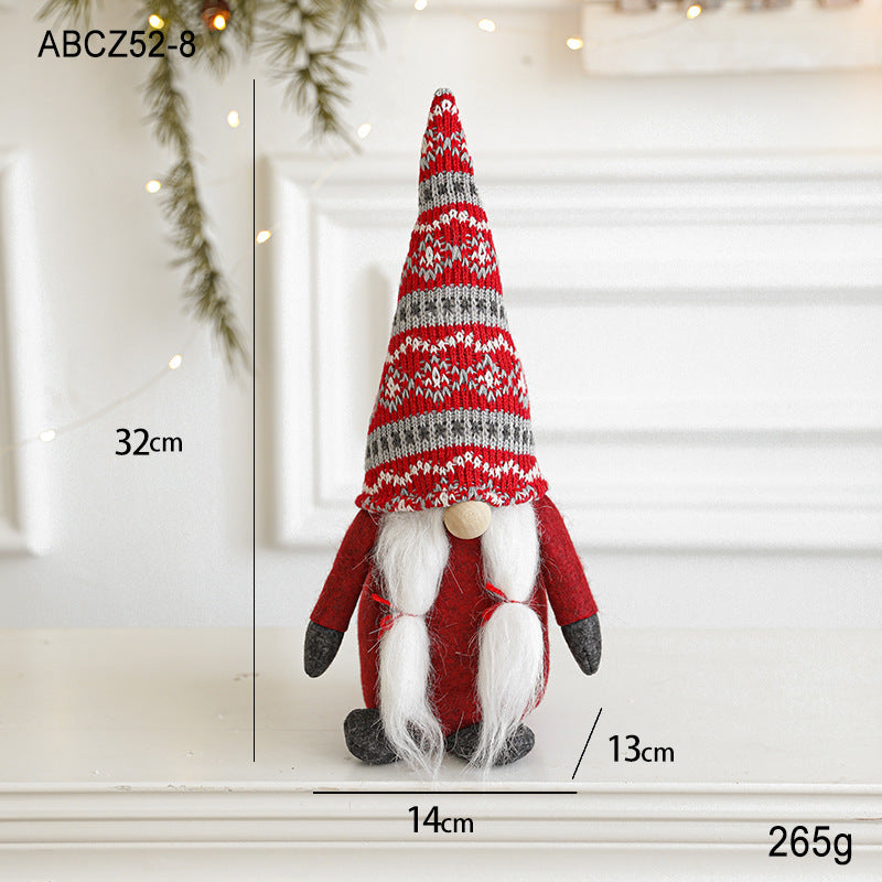 Weihnachts-Wichtel, Hängefigur aus Stoff