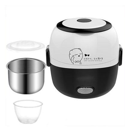 2-Schichten tragbarer Mini-Reisekocher Küche kompakt Kochen | Brehn