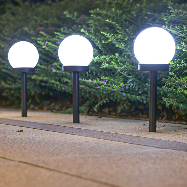 Moderner Minimalistischer Wasserdichter Solar Kugele LED Landschaftslicht Für Garten | Brehn