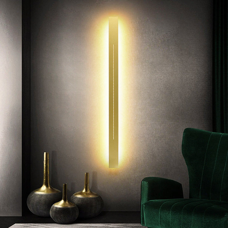 Simplicity Barförmige LED Wandleuchte Metall Wohnzimmer Wandleuchte Beleuchtung | Brehn