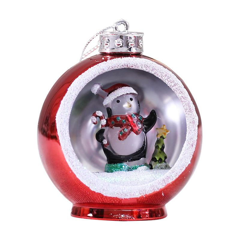Dekorative Feiertags-Schneekugel-Ornament