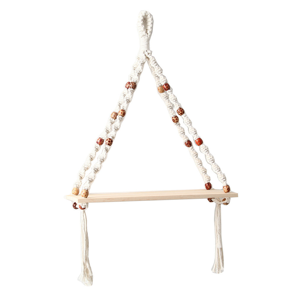 Macrame Hängendes Holzregal Brehn