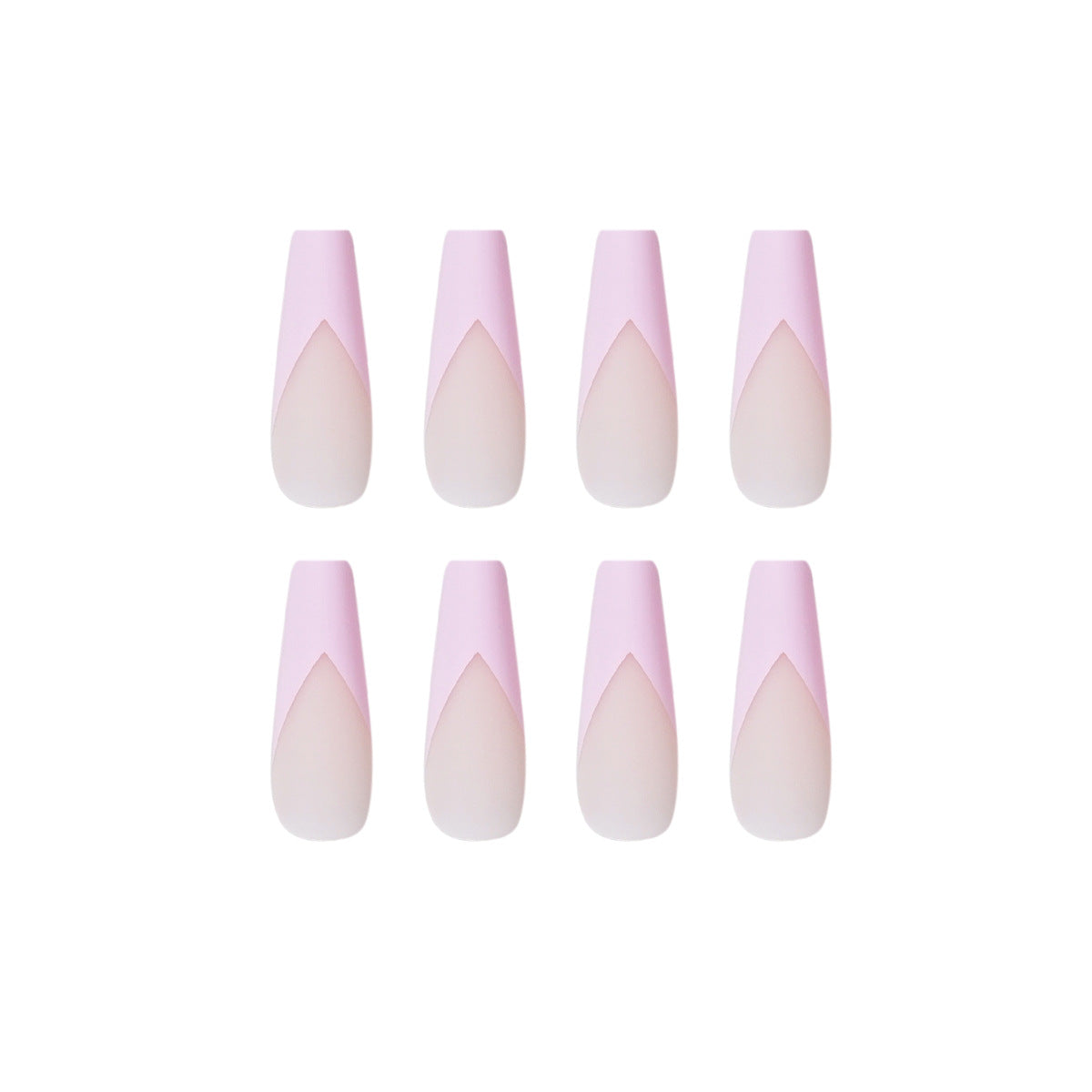 Kunstvolle Nagelverlängerungen mit eleganter V-Form Brehn