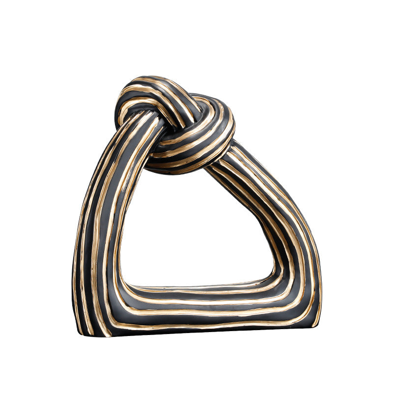 Künstlerische Keramische Knoten Skulptur