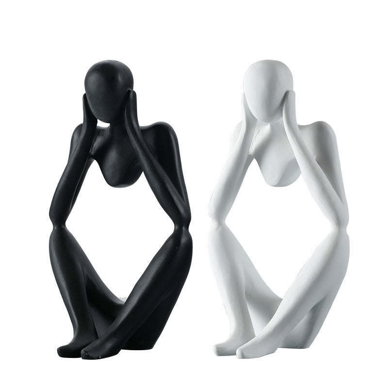 Abstrakte menschliche Figur Skulptur