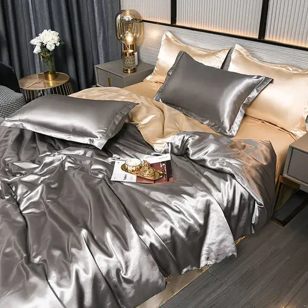 Satin Bettbezug - Velora | Brehn