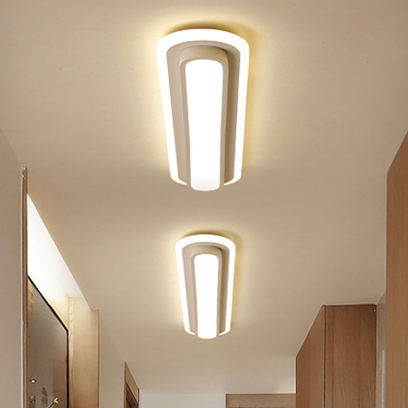 Brehn | Ovaluxe Glow - Elegantes Schwarz-Weiß LED Licht