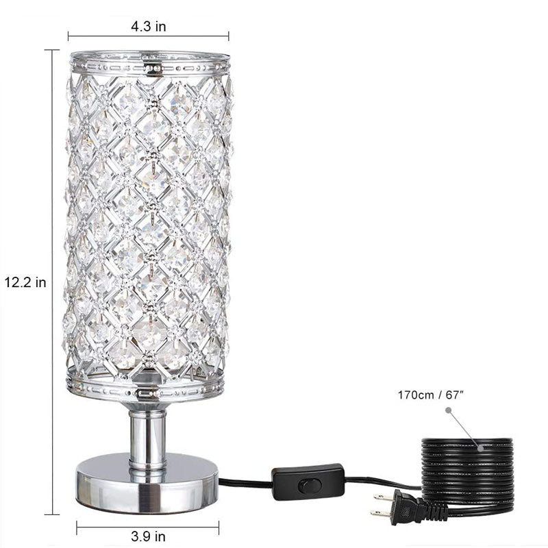 Moderne Kristall Tischlampe | Brehn