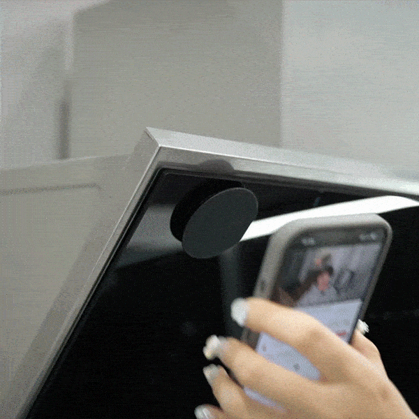Brehn | LuxuraGrip Tri-Fold MagSafe Ständer | Eleganter 3-in-1 Telefonring, Ständer und Griff für ultimativen Komfort