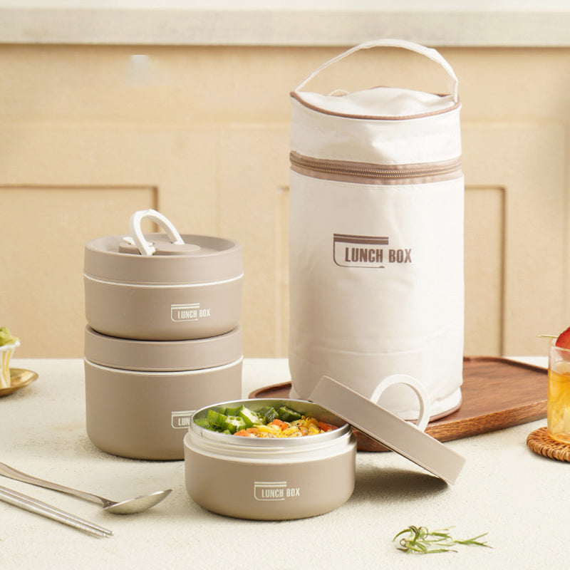 Tragbares isoliertes Lunchbox-Set