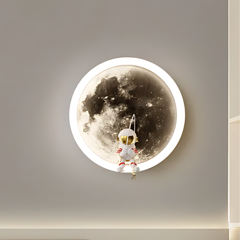 Brehn | LED-Wandlampe Mond-Astronaut