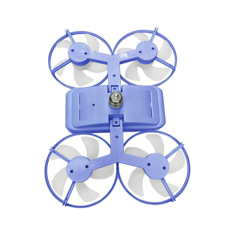 Moderner Deckenventilator mit vier Blättern und Licht | Brehn