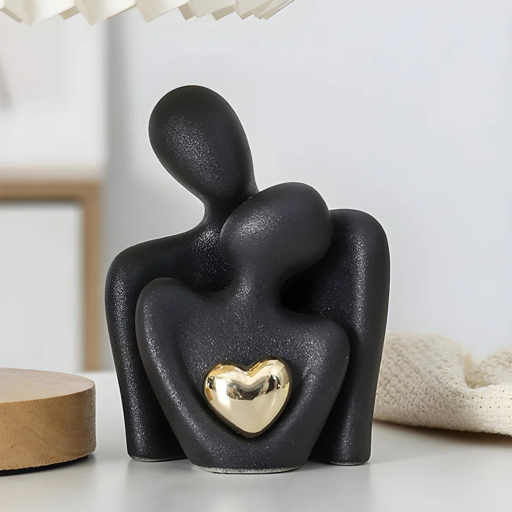 Umarmung Paar Herz Skulptur | Brehn